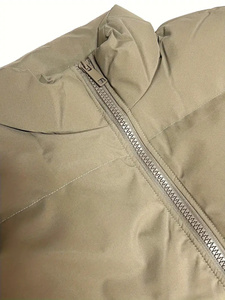 Meilleures ventes de doudoune d'hiver pour hommes, veste en cuir personnalisée, avec décoration en fourrure, service OEM - Product Image 4