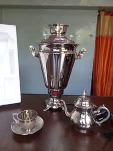 Best Quality 5liters Electric Tea Maker Brass Samovar Made by Indian Samovar Exports - Product Image 5