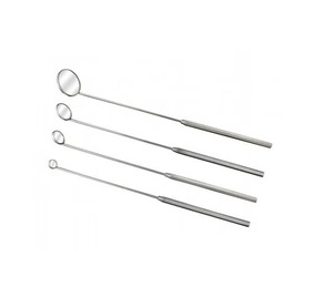 Instruments ORL Miroir laryngé manuel avec clip Instrument chirurgical en acier inoxydable pour laryngoscopie - Product Image 1