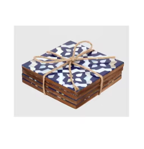 Metal Premium Printed <b>Coaster</b> Set Of Four Pieces With Sustainable Quality & Top Finishing Elegant Serving Drinks <b>Table</b> <b>Coaster</b> - Product Image 1