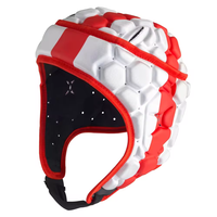 Casques souples personnalisables 7v7 pour enfants et jeunes, unisexes, ronds et ovales, rembourrés, pour le rugby, avec sublimation, pour le patinage, la conduite et les sports