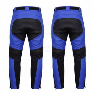 กางเกงหนังสำหรับขี่มอเตอร์ไซค์ผู้ชายสไตล์คลาสสิก ดีไซน์ที่เชื่อถือได้สำหรับการขับขี่ในเมืองและการเดินทางช่วงสุดสัปดาห์ - Product Image 3