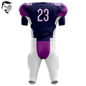 Ensembles de vêtements de sport de football américain personnalisés les plus vendus de haute qualité à manches courtes et respirants au prix de gros - Product Image 4