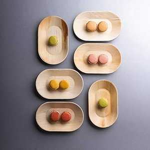 Placas hexagonales duraderas de hoja de palma Areca, ideales para servir alimentos envasados y aplicaciones para llevar a buen precio - Product Image 1