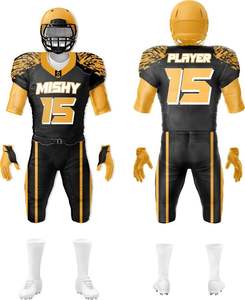 Uniforme de football américain le plus récent Meilleure vente Uniforme de basket-ball de conception personnalisée Vêtements de sport de haute qualité. - Product Image 1