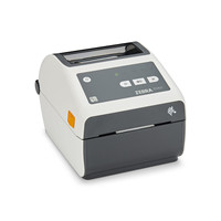 Impresora de Etiquetas Térmica de Escritorio Zebra ZD421-HC de 4 Pulgadas para el Sector Sanitario, 300 DPI, Carcasa de Plástico Resistente a los Desinfectantes y a los Rayos UV