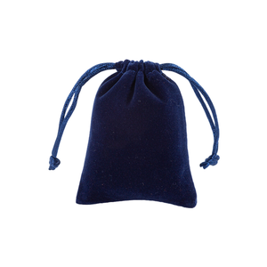 Bolsa pequeña con cordón cosmético de terciopelo con logotipo personalizado al mejor precio de Vietnam - Product Image 2