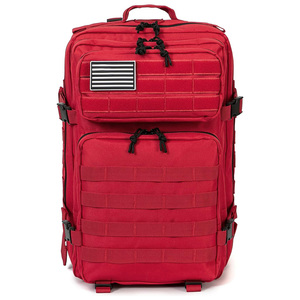 Mochila táctica personalizada con impresión de logotipo bordado al aire libre senderismo Camping equipo de viaje OEM proveedor de fábrica - Product Image 1