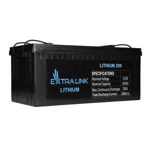 แบตเตอรี่ Extralink LiFePO4 200AH, 12.8V, พร้อมระบบ BMS - Product Image 2