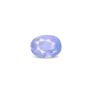 Zafiro Azul de 3.47 Quilates, Gema Natural Facetada y Calibrada de 10 mm, Color Azul Real, Altura 8 mm, Tratada con Calor, Gema Suelta - Product Image 1