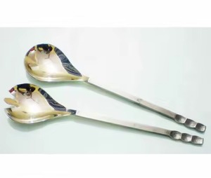 Couverts en acier inoxydable de haute qualité serveur à salade cuillère Gadgets de cuisine ensemble de couverts nouvelle tendance de haute qualité - Product Image 3