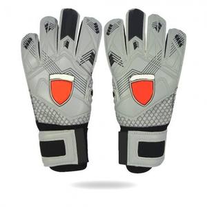 Gants de gardien de but en latex à impression par sublimation, doigts entièrement couverts, imperméables, respirants, avec sangle de poignet réglable, unisexes, pour le football - Product Image 4