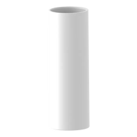 Gobelets blancs vierges en polypropylène (PP) réutilisables pour boissons, parfaits pour les fêtes, lavables au lave-vaisselle, sans quantité minimale.