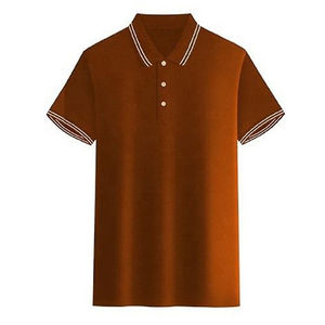 Nuevo estilo de negocios de verano para hombres para camisas 100% algodón tejido de manga corta transpirable antiarrugas patrón sólido de moda - Product Image 1