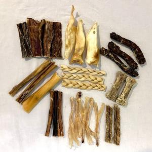 หลอดลมแห้งควายกัดเคี้ยวธรรมชาติสำหรับสุนัข-สัตว์ - Product Image 2