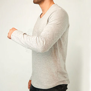 เสื้อเชิ้ตแขนยาวผู้ชายทรงทางการ ผลิตจากผ้าถักเนื้อฝ้ายพรีเมียม 100% สำหรับใช้ในสำนักงาน ธุรกิจ และงานมืออาชีพ - Product Image 6