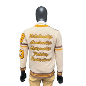 Customized Phi Beta Cotton <b>Fleece</b> Embroidered Sweatshirt Franternity Greek Sigma Men Breathable Sweatshirts Sorority - Product Image 2