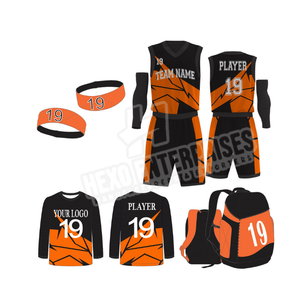 Ensemble de maillots de basket-ball universitaire personnalisés de haute qualité Kits d'uniformes bon marché Survêtements personnalisés pour les sports d'été personnalisés - Product Image 6