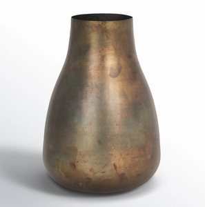 แจกันดอกไม้ทำจากเหล็กโบราณทำด้วยมือสำหรับตกแต่งบ้านโต๊ะกลางและสำนักงาน - Product Image 1