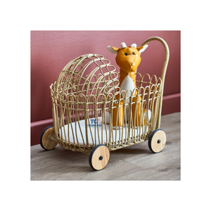 รถเข็นหวายทำมือสำหรับเด็กทารกรถเข็นเด็กทำจากธรรมชาติ - Product Image 3