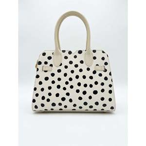 Borsa Strutturata in Vera Pelle Dollaro - Made in Italy - Art. DOT3" - Product Image 5