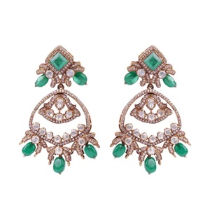 Boucles d'oreilles pendantes en argent sterling 925 pour femmes, bijoux artisanaux, ensembles de boucles d'oreilles de mariée pour occasions spéciales, nouveau produit lancé - Product Image 1