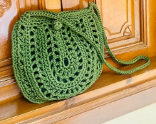 Bolso bandolera marroquí de nailon crochet - Product Image 3