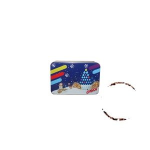 Large Capacity Customizable s External Winding Tinplate Rectangular Can Holds Various Cookies Candy & <b>Chocolate</b> - Product Image 4