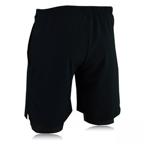 Pantalones cortos de correr personalizados para hombre 2 en 1 malla de secado rápido entrenamiento gimnasio pantalones cortos Fitness Pantalones deportivos transpirables - Product Image 2