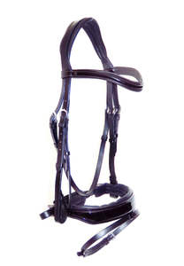 Brida de caballo de alta calidad 2019, brida de cuero auténtico - Product Image 2