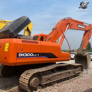 รถขุด Doosan DH300 มือสอง ขนาด 30 ตัน บุ้งกี๋ 1.4 ลบ.ม. แบรนด์เกาหลีแท้ รถขุดตีนตะขาบขนาดใหญ่สำหรับงานก่อสร้าง ชั่วโมงการใช้งานต่ำ ได้รับการรับรองมาตรฐาน CE - Product Image 4