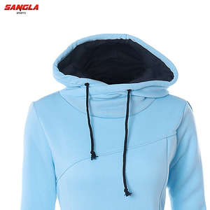 Sudadera con capucha de gran tamaño para mujer, Sudadera con capucha con impresión personalizada, logotipo personalizado, forro polar de algodón pesado de alta calidad para mujer - Product Image 5