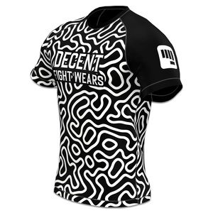 Wholesale No-Gi Sports Gym Workout <b>Swim</b> Rash Guard MMA Slings BJJ Compression Shirt Breathable UPF50+ - Product Image 5