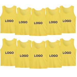 Nilon Mesh <span class=keywords><strong>Pinnies</strong></span> Scrimmage rompi Tank Top anak muda dan dewasa <span class=keywords><strong>Pinnies</strong></span> bernomor Penny jersey untuk sepak bola olahraga tim - Product Image 4