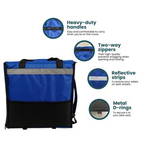 Mochila Profesional para Entrega de Comida, Estructurada, Aislada y Fácil de Transportar - Product Image 3