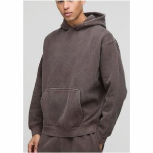 2025 meilleure qualité Tech polaire coton vêtements de sport Logo personnalisé survêtement d'hiver pour hommes formation survêtement grande taille solide imprimé - Product Image 4