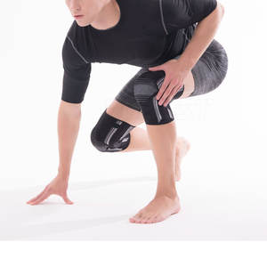 Genouillères en néoprène antidérapantes, respirantes, légères et confortables, idéales pour la musculation - Product Image 3