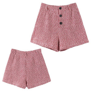 Nuevo estilo caliente verano Casual diseñador mujer cintura media pantalones cortos de lana de secado rápido transpirable cintura elástica Streetwear Cargo Shorts - Product Image 5