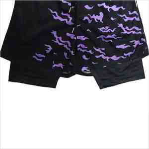 Pantalones cortos de compresión de doble capa FIT FRONT Nuevo diseño Sólido Casual con cintura elástica Transpirable y tamaños disponibles en stock - Product Image 5