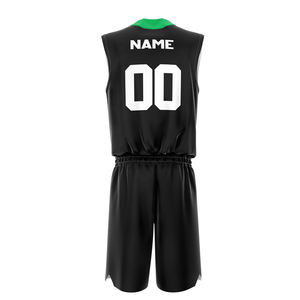 Uniforme de Baloncesto Reversible Sublimado de Buen Diseño para Unisex, Diseño OEM, Ropa Cosida Personalizada, Uniformes de Baloncesto - Product Image 3