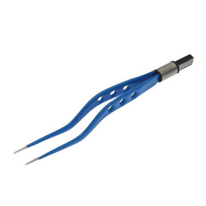 QNQ Premium Quality 11,5 cm Fórceps de coagulación quirúrgica bipolar Juego de instrumentos manuales de acero inoxidable para uso hospitalario - Product Image 1