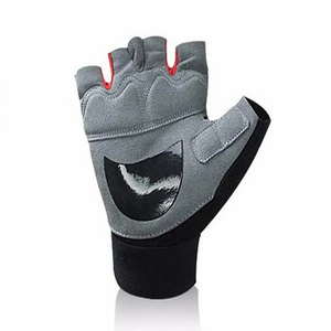 Gants d'entraînement de fitness demi-doigt unisexes Gants d'haltérophilie en cuir pour la salle de sport et l'équitation pour hommes et femmes - Product Image 3