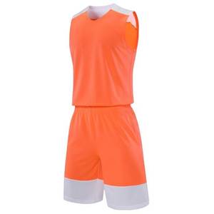 Ensemble de maillot de basket-ball pour hommes, débardeur sans manches avec short, évacuation de l'humidité, respirant, séchage rapide, couleur unie, vêtements de sport - Product Image 2