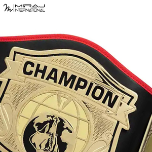 Chất lượng cao Heavyweight chính hãng PU Thắt lưng da tùy chỉnh chiều dài phong cách vùng cao trong màu đỏ đen với giá cả hợp lý - Product Image 5