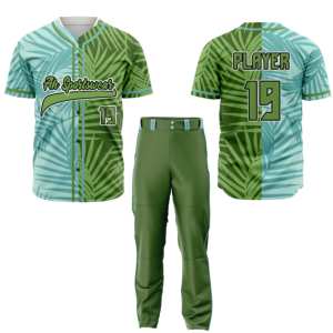 เสื้อเบสบอลคอวีแบบระบายอากาศได้ดี ไซส์พลัส ออกแบบลายพิมพ์แบบซับลิเมชั่นตามสั่ง สำหรับสโมสร ชุดยูนิฟอร์มเบสบอลแบบกำหนดเองสำหรับผู้เล่นทีม - Product Image 6