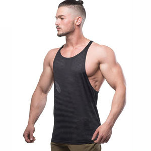 Camiseta Deportiva de Alta Calidad Personalizada sin Mangas con Cuello Redondo, Logotipo al por Mayor, Secado Rápido, Transpirable, 100% Algodón, para Gimnasio, Fitness y Entrenamiento Muscular para Hombre - Product Image 1