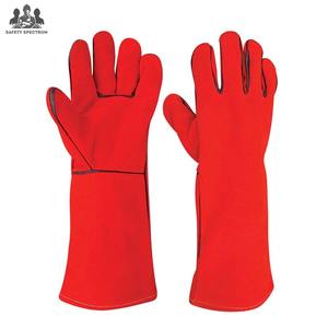 Guantes de Soldadura Vintage de Cuero Premium Hechos a Medida para Deportes, Impermeables, Transpirables, Ecológicos, Resistentes al Calor, Protección Total - Product Image 1