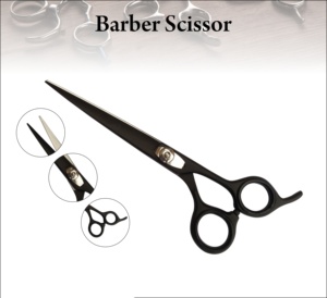Ciseaux de coiffure professionnels pour salon, ensemble de ciseaux à effiler avec lame de rasoir, manche en céramique, acier inoxydable, pointe aiguisée, pour droitiers, 32 - Product Image 6