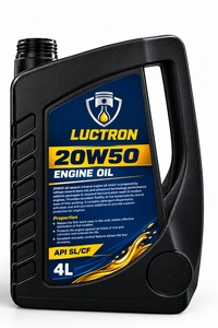 Huile moteur Luctron 20W50 SAE API SN Lubrifiant automobile Huile de base Iso VG 150 4L 2010 Istanbul - Product Image 2