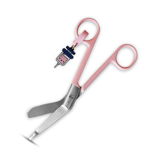 Tijeras de vendaje Lister médico y de enfermería 5,5 "-Acero inoxidable-Perfecto para cirugías, atención médica y enfermería en el hogar - Product Image 1